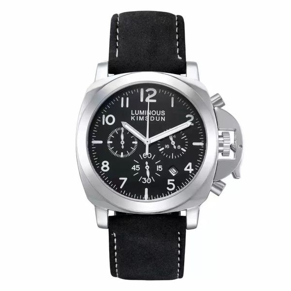 wristwatches power reserve watch 44mm gmt automatic movement stainless steel polished men's watch belt three-eye function sports leisur, Slivery;brown
wristwatches power reserve watch 44mm gmt automatic movement stainless steel polished men's watch belt three-eye function sports leisur, Slivery;brown
