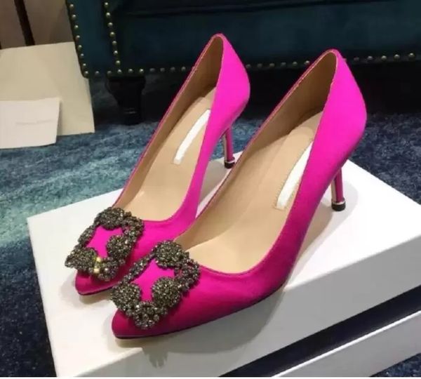 designer sandals summer famous brands satin pumps dress party shoes shiny crystal jewel buckle high stiletto heel lady party wedding eu 35-4, Black
designer sandals summer famous brands satin pumps dress party shoes shiny crystal jewel buckle high stiletto heel lady party wedding eu 35-4, Black