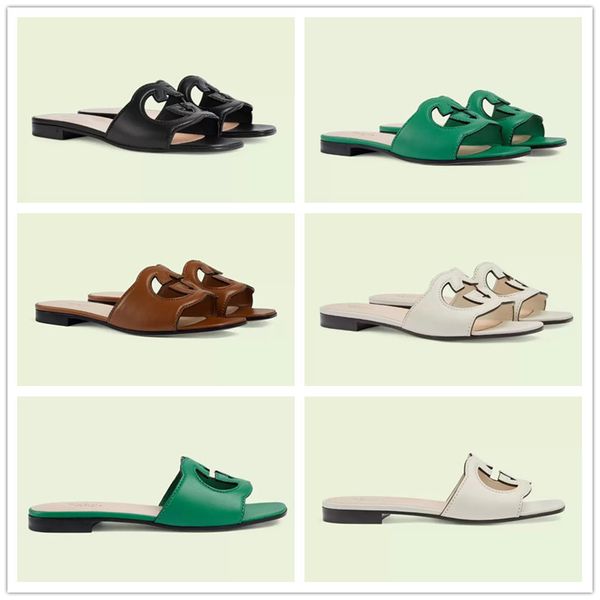 brand 23s/s interlocking sandals shoes women cut-out slide flats timeless summer slip on female flip flops perfect nice lady slippers eu35-4, Black
brand 23s/s interlocking sandals shoes women cut-out slide flats timeless summer slip on female flip flops perfect nice lady slippers eu35-4, Black