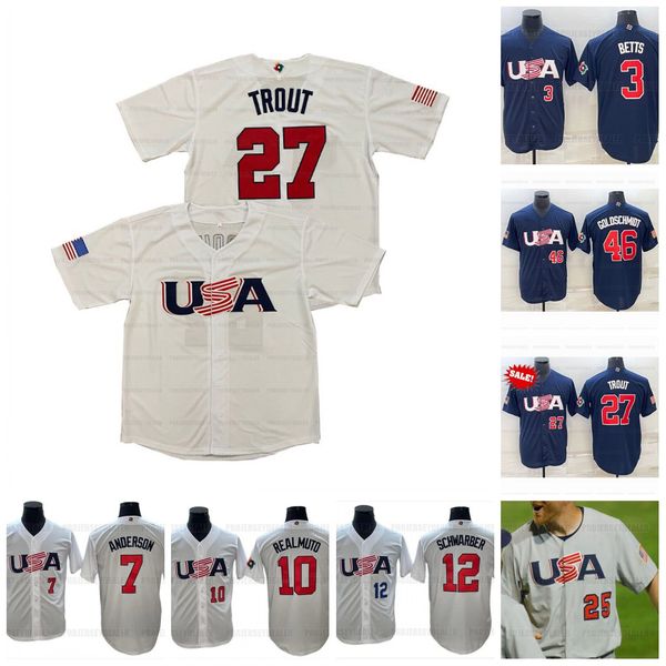 mike trout team usa 2023 world baseball classic jersey wbc mookie betts pete alonso trea turner j. t. realmuto clayton kershaw anderson aren, Blue;black
mike trout team usa 2023 world baseball classic jersey wbc mookie betts pete alonso trea turner j. t. realmuto clayton kershaw anderson aren, Blue;black