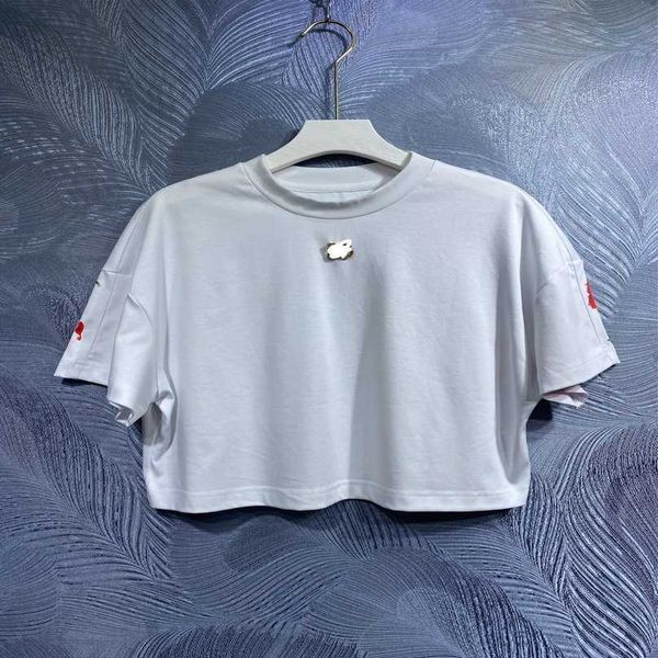 womens t shirts 2023 spring new round neck cotton tshirts back printed cotton t-shirt, White
womens t shirts 2023 spring new round neck cotton tshirts back printed cotton t-shirt, White