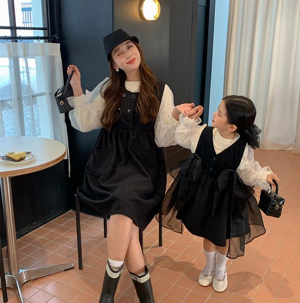 family matching outfits mother and daughter sleeveless dresses mom and baby girl princess black dress women's frock parent-child matchi, Blue
family matching outfits mother and daughter sleeveless dresses mom and baby girl princess black dress women's frock parent-child matchi, Blue