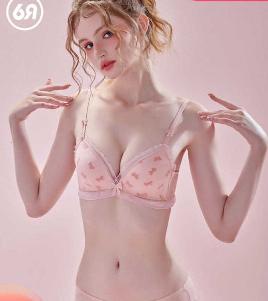 bra 6rbi strange thin underwear women's small chest french large triangle cup lace pink set, Red;black
bra 6rbi strange thin underwear women's small chest french large triangle cup lace pink set, Red;black