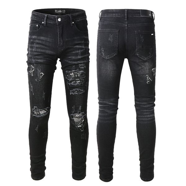 2023 new arrivals mens luxury designer denim jeans amiris amirs holes trousers jean coolguy biker pants man clothing #829, Blue
2023 new arrivals mens luxury designer denim jeans amiris amirs holes trousers jean coolguy biker pants man clothing #829, Blue