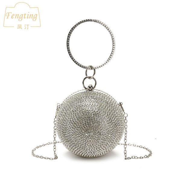 evening bags silver mini round ball evening bags for women fashion diamonds clutch bag ladies messenger bag chain handbag ftb166 230316
evening bags silver mini round ball evening bags for women fashion diamonds clutch bag ladies messenger bag chain handbag ftb166 230316