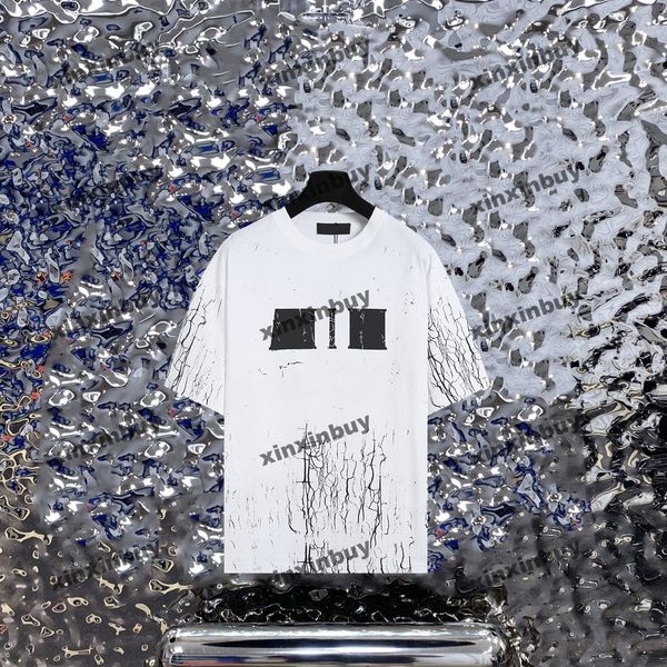 xinxinbuy men designer tee t shirt 23ss paris crack letter print short sleeve cotton women black white xs-xl, Black;brown
xinxinbuy men designer tee t shirt 23ss paris crack letter print short sleeve cotton women black white xs-xl, Black;brown