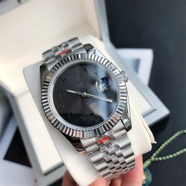 luxury women's men's automatic watch size 41mm36mm31mm automatic watch mechanical sapphire mirror arabic numeral literal diary ser, Slivery;brown
luxury women's men's automatic watch size 41mm36mm31mm automatic watch mechanical sapphire mirror arabic numeral literal diary ser, Slivery;brown