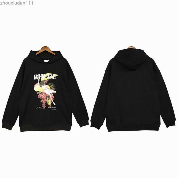 2023 fashion men's hoodies designer rhude hoodie for men and women street joint name new tee luxurys loose couple s us sizels0m, Black
2023 fashion men's hoodies designer rhude hoodie for men and women street joint name new tee luxurys loose couple s us sizels0m, Black