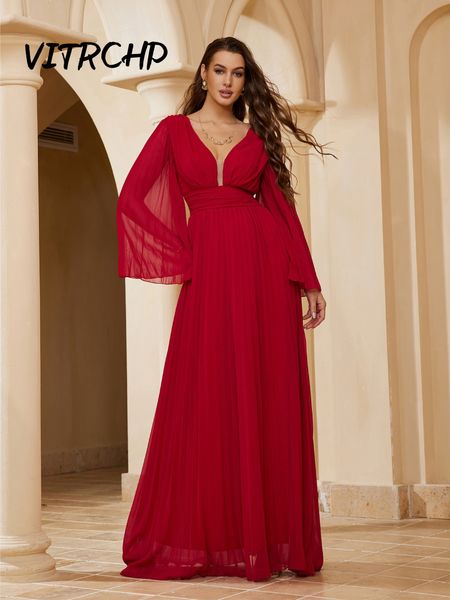 party dresses deep v neck long sleeve celebrity dress for women burgundy fold wedding ball prom gown elegant formal evening party vestido 23, White;black
party dresses deep v neck long sleeve celebrity dress for women burgundy fold wedding ball prom gown elegant formal evening party vestido 23, White;black