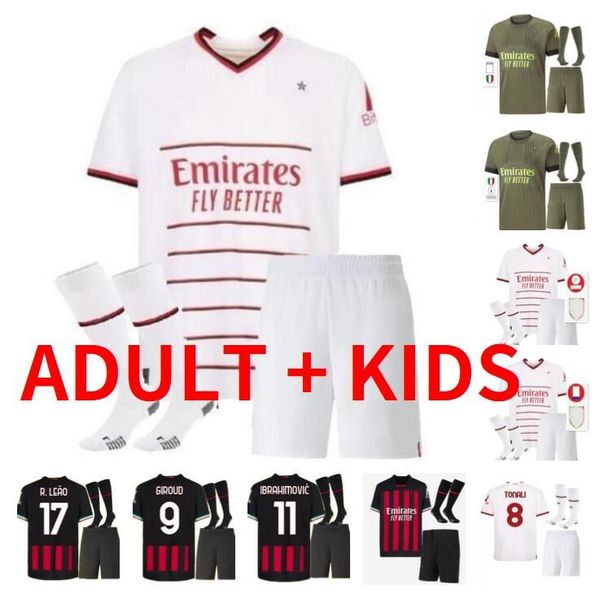 ibrahimovic 22 23 soccer jersey ac giroud bennacer kessie romagnoli calhanoglu tonali rebic 2022 2023 milans player football shirt maillot k, Black;yellow
ibrahimovic 22 23 soccer jersey ac giroud bennacer kessie romagnoli calhanoglu tonali rebic 2022 2023 milans player football shirt maillot k, Black;yellow