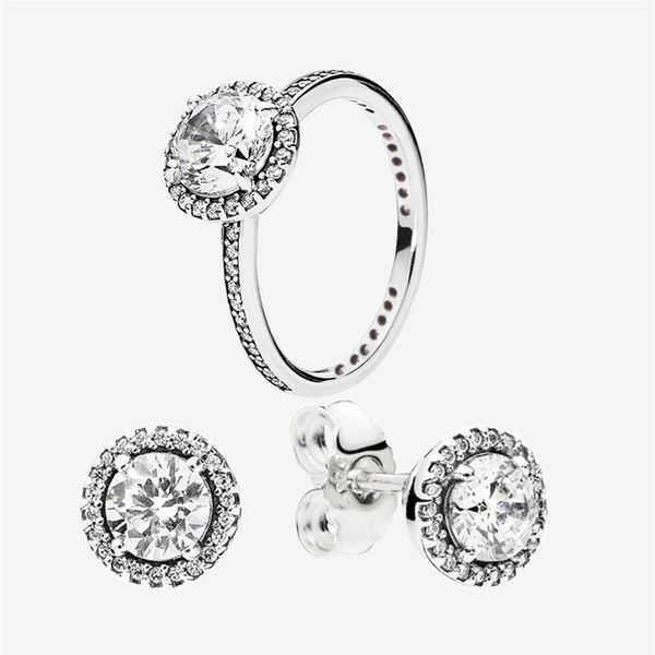 big cz diamond wedding ring and earring set with original box for pandora 925 sterling silver women rings & stud earrings219j, Slivery;golden
big cz diamond wedding ring and earring set with original box for pandora 925 sterling silver women rings & stud earrings219j, Slivery;golden