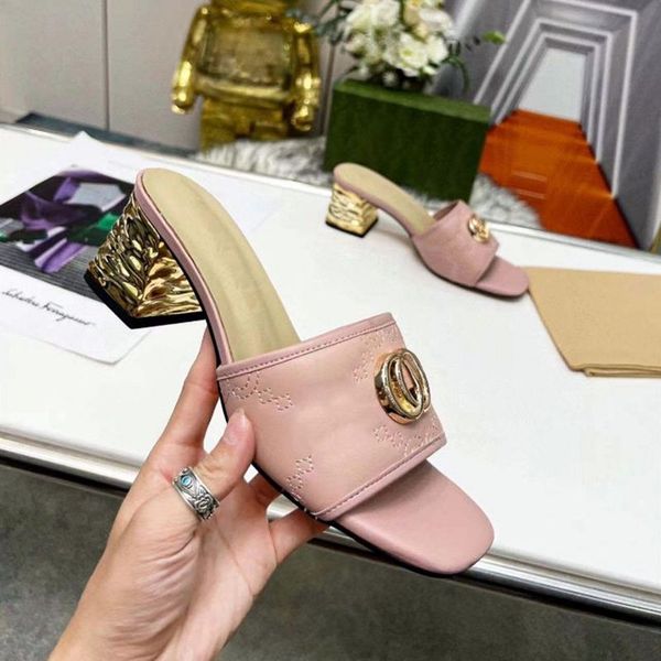 heel high new women's slippers designer leather fashion embroidered summer chunky heel sandals 6.5cm size 35-44
heel high new women's slippers designer leather fashion embroidered summer chunky heel sandals 6.5cm size 35-44