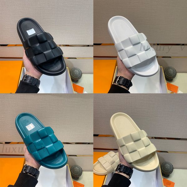designer waterfront slippers women foam slides rubber checker slipper platform sandals candy color scuffs summer beach flip flop, Black
designer waterfront slippers women foam slides rubber checker slipper platform sandals candy color scuffs summer beach flip flop, Black