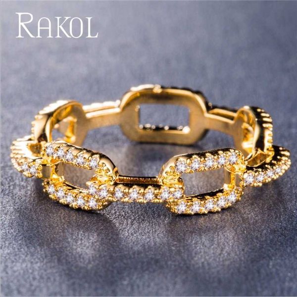 band rings rakol creative chain design women ring with micro paved destiny link couple for girlfriend boyfriend selling items wholesale g230, Silver
band rings rakol creative chain design women ring with micro paved destiny link couple for girlfriend boyfriend selling items wholesale g230, Silver