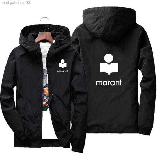 men's jackets brand marant men coat windbreaker spring autumn zipper jacket women bomber fashion hooded clothing, Black
men's jackets brand marant men coat windbreaker spring autumn zipper jacket women bomber fashion hooded clothing, Black