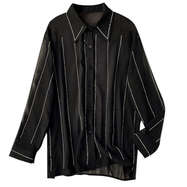 women's blouses shirts gowyimmes women's long sleeve chiffon blouses trim cute lapel blouse elegant beading shirt bling black whi, White
women's blouses shirts gowyimmes women's long sleeve chiffon blouses trim cute lapel blouse elegant beading shirt bling black whi, White