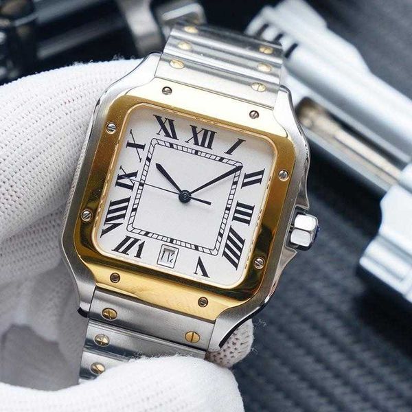 carti er wristwatch for man mechanical mens watch self-winding 40mm fashion square blue dial stainless steel metal strap casual watches spor, Slivery;golden
carti er wristwatch for man mechanical mens watch self-winding 40mm fashion square blue dial stainless steel metal strap casual watches spor, Slivery;golden