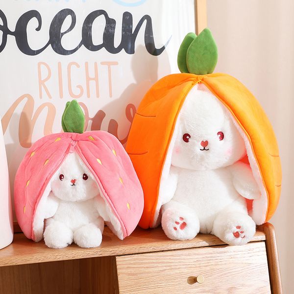 Creative Nice Funny Doll Carrot Rabbit Plush Toy Stuffed Soft Bunny Hiding in Strawberry Bag Toys for Kids Girls Birthday Gift s, Orange
Creative Nice Funny Doll Carrot Rabbit Plush Toy Stuffed Soft Bunny Hiding in Strawberry Bag Toys for Kids Girls Birthday Gift s, Orange