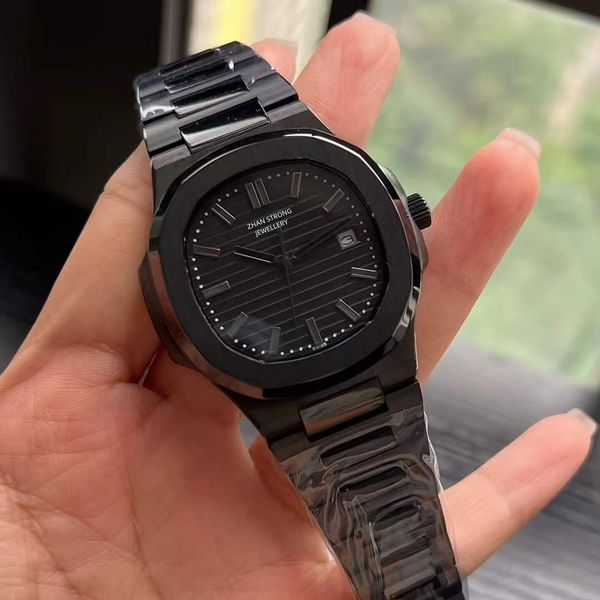 40mm automatic mechanical mens watches men's wristwatches full stainless steel strap quartz movement man watch fashion business casual, Slivery;brown
40mm automatic mechanical mens watches men's wristwatches full stainless steel strap quartz movement man watch fashion business casual, Slivery;brown