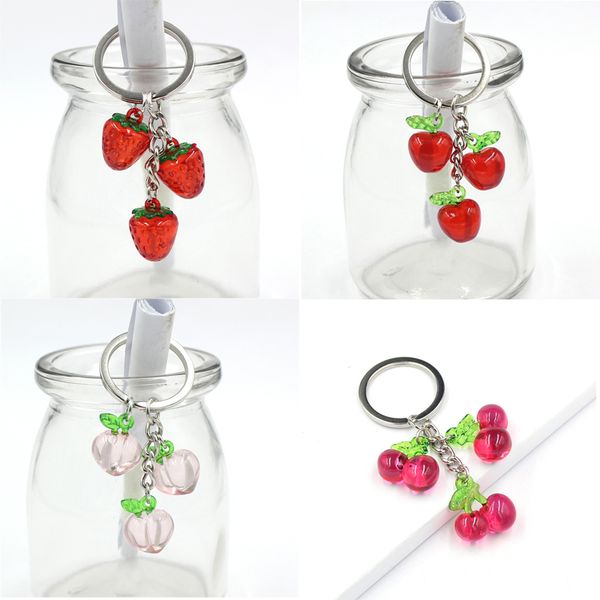 cute fruit key rings 3d acrylic cherry peach apple strawberry keychain keyring car holder bag pendant accessories jewellery gift for women g, Slivery;golden
cute fruit key rings 3d acrylic cherry peach apple strawberry keychain keyring car holder bag pendant accessories jewellery gift for women g, Slivery;golden