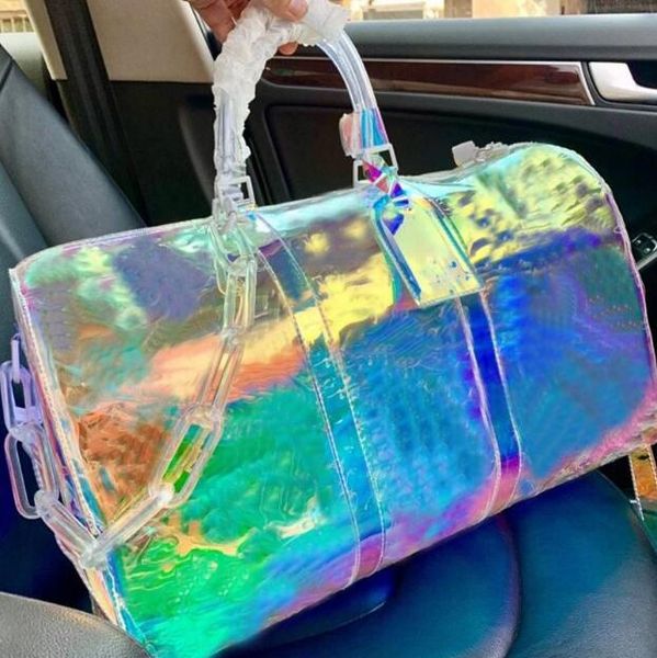 b-1 luggage bag tote travel handbags sports gym shoulder crossbody designer bags laser pvc transparent duffle bags brillant color l floral
b-1 luggage bag tote travel handbags sports gym shoulder crossbody designer bags laser pvc transparent duffle bags brillant color l floral