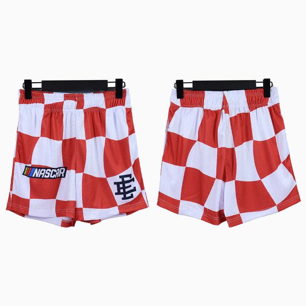men's shorts fashion brand ee american red and white check sports shorts men's knee-length high street loose casual breathable bas, White;black
men's shorts fashion brand ee american red and white check sports shorts men's knee-length high street loose casual breathable bas, White;black