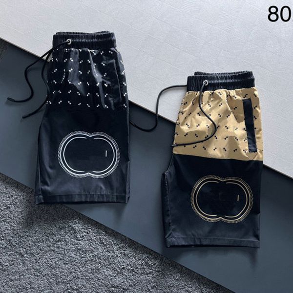 men beach trunks personality patchwork shorts fashion designer letter printed pants loose sport shorts, White;black
men beach trunks personality patchwork shorts fashion designer letter printed pants loose sport shorts, White;black