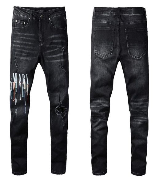 men039s jeans treet spray paint colorful print letter denim black skinny ripped jeans6126409, Blue
men039s jeans treet spray paint colorful print letter denim black skinny ripped jeans6126409, Blue