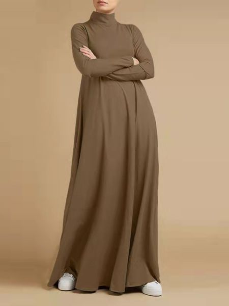 ethnic clothing muslim dresses abayas for women vintage solid maxi dress women's turtleneck sundress casual long sleeve vestidos s-5xl, Red
ethnic clothing muslim dresses abayas for women vintage solid maxi dress women's turtleneck sundress casual long sleeve vestidos s-5xl, Red
