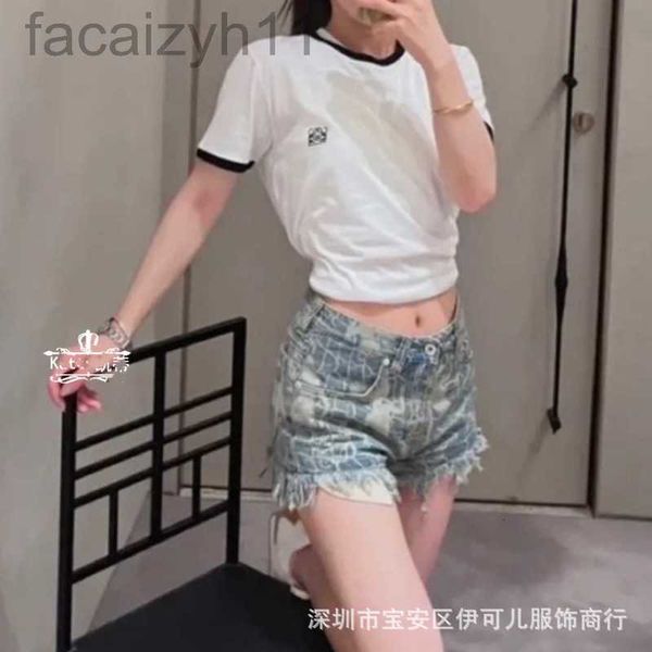 women's t-shirt designer high edition small 2023 spring/summer new embroidery contrast color casual versatile round neck underlay t-shi, White
women's t-shirt designer high edition small 2023 spring/summer new embroidery contrast color casual versatile round neck underlay t-shi, White