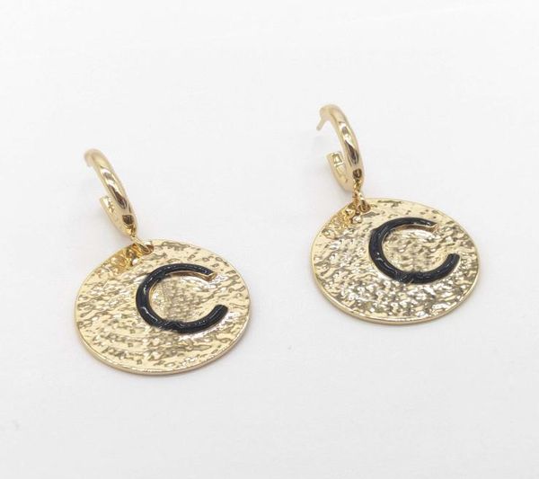 2022 charm drop earring with black color enamel round shape in 18k gold plated for women engagemet jewelry gift have b1515656, Golden
2022 charm drop earring with black color enamel round shape in 18k gold plated for women engagemet jewelry gift have b1515656, Golden