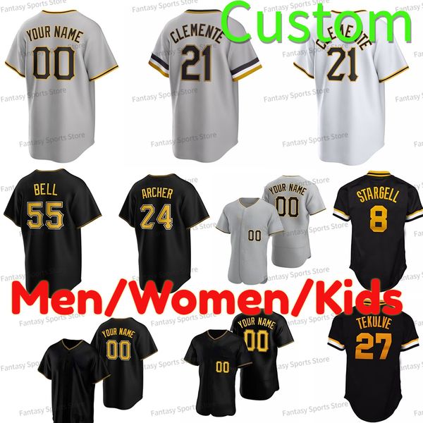 custom 21 roberto clemente jersey 24 barry bonds 55 josh bell 6 starling marte parker willie stargell baseball jerseys men women kids, Blue;black
custom 21 roberto clemente jersey 24 barry bonds 55 josh bell 6 starling marte parker willie stargell baseball jerseys men women kids, Blue;black