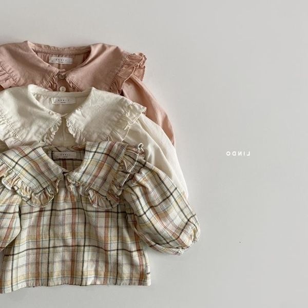 kids shirts baby girls long sleeve shirt clothes korea spring ruffle collar blouses clothing girls plaid cotton sweet princess shirt 230317, White;black
kids shirts baby girls long sleeve shirt clothes korea spring ruffle collar blouses clothing girls plaid cotton sweet princess shirt 230317, White;black