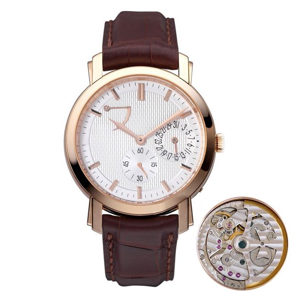 38mm luxury mens watches multifunctional dial sapphire glass 2475sc mechanical automatic movement watch 904l stainlesss steel case calfskin, Slivery;brown
38mm luxury mens watches multifunctional dial sapphire glass 2475sc mechanical automatic movement watch 904l stainlesss steel case calfskin, Slivery;brown