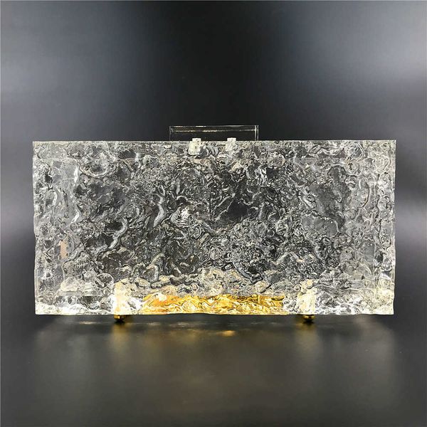 hengmei new dinner bag transparent ice crack acrylic women's bag crystal hand 230317
hengmei new dinner bag transparent ice crack acrylic women's bag crystal hand 230317