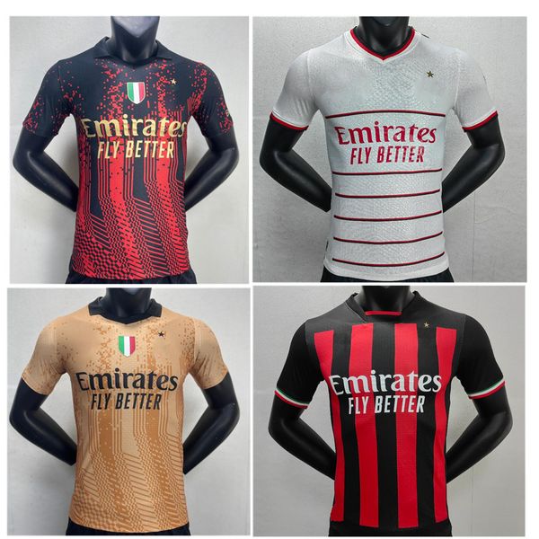 player version ibrahimovic 22 23 4th soccer jerseys giroud de ketelaere r. leao tonali theo ac milans special football shirt kit, Black;yellow
player version ibrahimovic 22 23 4th soccer jerseys giroud de ketelaere r. leao tonali theo ac milans special football shirt kit, Black;yellow