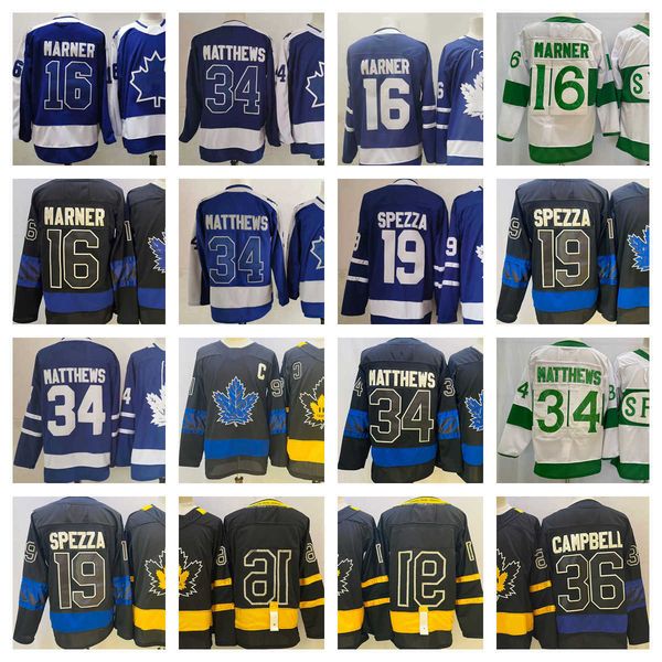 2023 reverse retro ice hockey jerseys 36 jack campbell 16 mitchell marner 19 jason spezza 34 auston matthews stitched jersey 23 24, Black;red
2023 reverse retro ice hockey jerseys 36 jack campbell 16 mitchell marner 19 jason spezza 34 auston matthews stitched jersey 23 24, Black;red