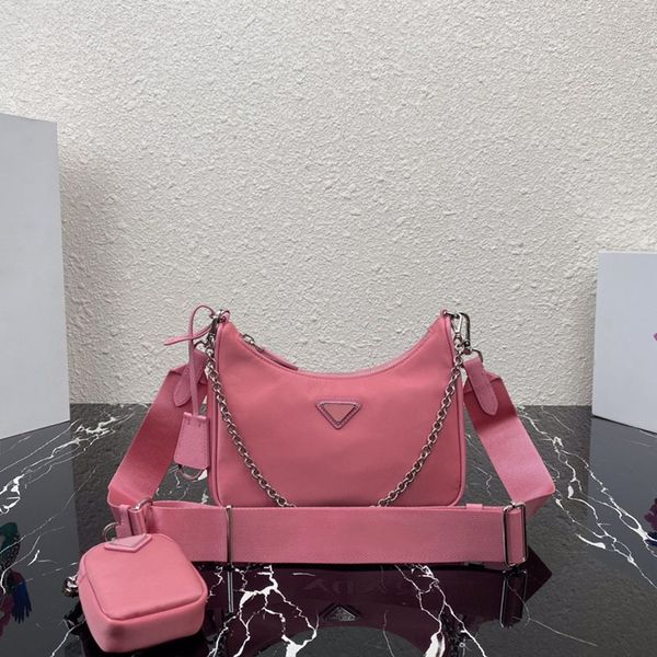 women three-piece set nylon fabric shoulder bag hobo handbags underarm pouch fashion luxury designer chains crossbody messenger bag totes ha
women three-piece set nylon fabric shoulder bag hobo handbags underarm pouch fashion luxury designer chains crossbody messenger bag totes ha