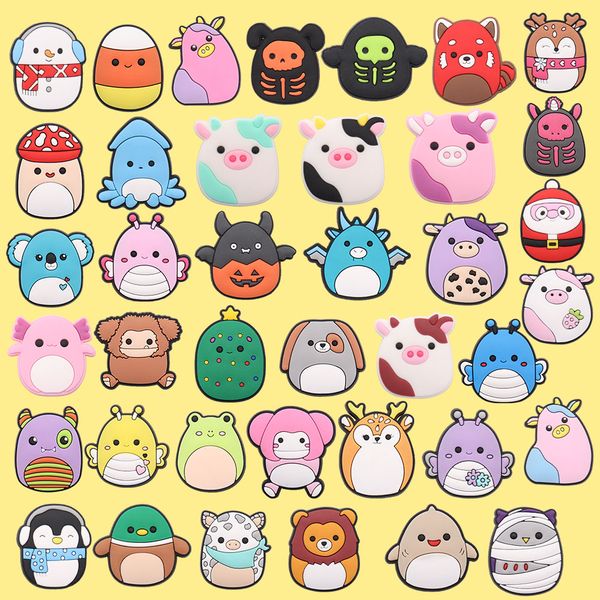 wholesale 100pcs snowman pigs lovely animals pvc children shoe designer decorations buckle for backpack croc jibz button clog, White;pink
wholesale 100pcs snowman pigs lovely animals pvc children shoe designer decorations buckle for backpack croc jibz button clog, White;pink
