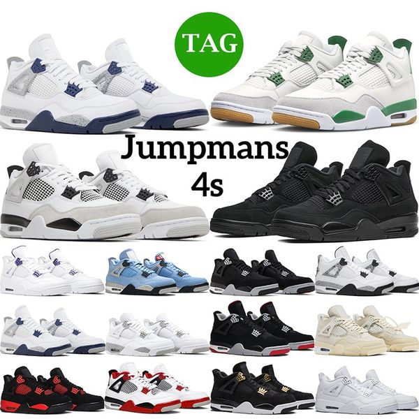 military black cat 4 men basketball shoes pine green seafoam canvas jumpman 4s fire red white oreo j4 womens mens trainers sports sneakers
military black cat 4 men basketball shoes pine green seafoam canvas jumpman 4s fire red white oreo j4 womens mens trainers sports sneakers