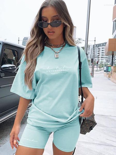 casual summer women's tracksuits sports suit t-shirt shorts 2 piece set sweatshirt print women shorts set sportswear outfits, Gray
casual summer women's tracksuits sports suit t-shirt shorts 2 piece set sweatshirt print women shorts set sportswear outfits, Gray