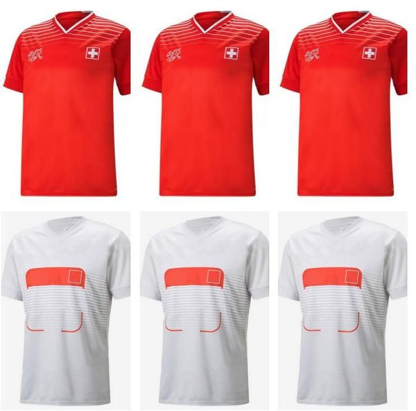 2021 2022 switzerland home away soccer jersey 21 22 seferovic freuler shaqiri lang embolo behrami swiss red men football shirt zz, Black;yellow
2021 2022 switzerland home away soccer jersey 21 22 seferovic freuler shaqiri lang embolo behrami swiss red men football shirt zz, Black;yellow