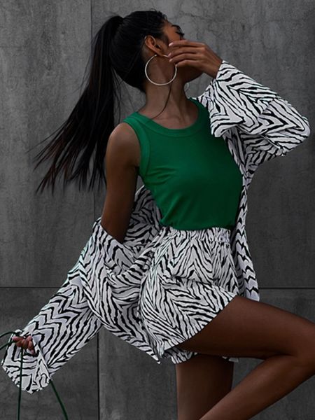 womens two piece pants jyate autumn long sleeve shirt two piece sets women outfit fashion loose high waist shorts suit streetwear zebra prin, White
womens two piece pants jyate autumn long sleeve shirt two piece sets women outfit fashion loose high waist shorts suit streetwear zebra prin, White