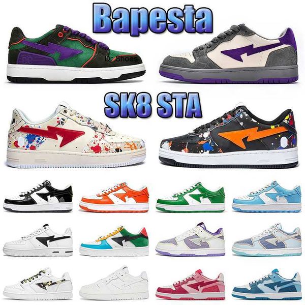 2022 bapestas baped sk8 sta mens running shoes bapesta platform skateboard sneaker camo black white green red orange camouflage men women
2022 bapestas baped sk8 sta mens running shoes bapesta platform skateboard sneaker camo black white green red orange camouflage men women