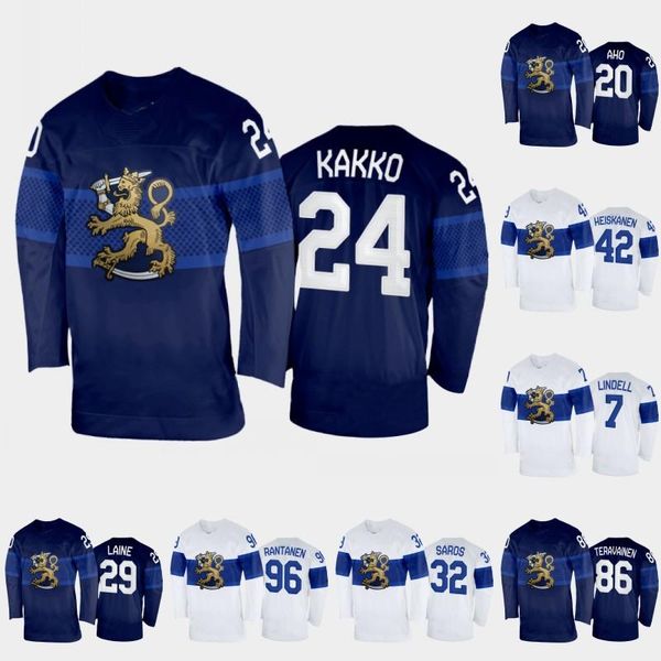 finland 2022 hockey jersey kaapo kakko esa lindell sebastian aho patrik laine juuse saros tuukka rask miro heiskanen aleksander barkov teuvo, Black;red
finland 2022 hockey jersey kaapo kakko esa lindell sebastian aho patrik laine juuse saros tuukka rask miro heiskanen aleksander barkov teuvo, Black;red
