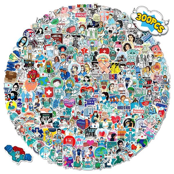 100pcs 300pcs nurse day graffiti stickers doctor for skateboard car baby helmet pencil case diary phone lapplanner decor book album kids toy
100pcs 300pcs nurse day graffiti stickers doctor for skateboard car baby helmet pencil case diary phone lapplanner decor book album kids toy