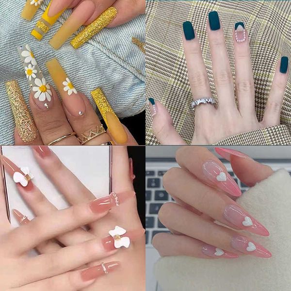 false nails new wear nail enhancement piece fake patch long ballet with diamond 230317, Red;gold
false nails new wear nail enhancement piece fake patch long ballet with diamond 230317, Red;gold