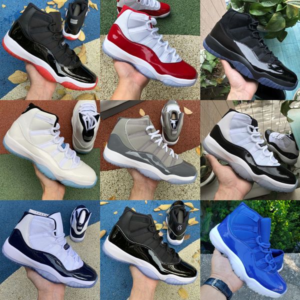 2023 high jumpman 11 mens basketball shoes 11s concord 45 cool grey cherry 25th anniversary university blue pure violet men sneakers women t
2023 high jumpman 11 mens basketball shoes 11s concord 45 cool grey cherry 25th anniversary university blue pure violet men sneakers women t