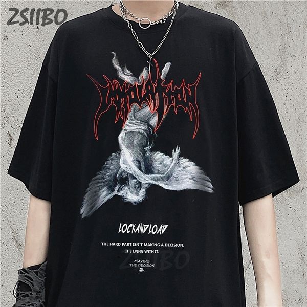 mens tshirts oversize menwomen summer harajuku tshirt art fallen angel funny print casual male streetwear t shirt cotton 230317, White;black
mens tshirts oversize menwomen summer harajuku tshirt art fallen angel funny print casual male streetwear t shirt cotton 230317, White;black