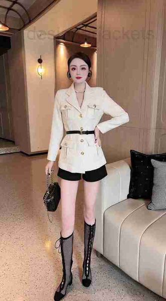 women's jackets designer women brand jacket new autumn winter fashion suit jacket metal buckle casual spring coat cardigan birthday chr, Black;brown
women's jackets designer women brand jacket new autumn winter fashion suit jacket metal buckle casual spring coat cardigan birthday chr, Black;brown